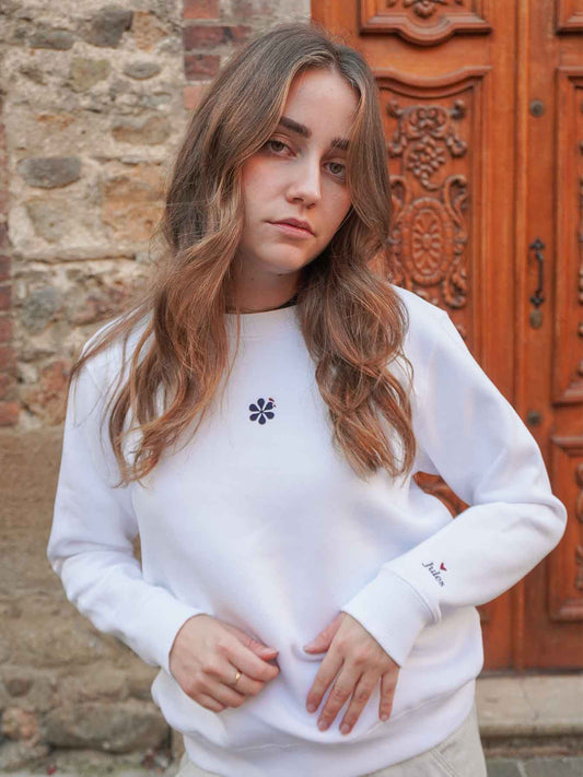 Le Sweat Classique Femme - Personnalisable Prénoms Enfants