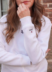 Le Sweat Classique Femme - Personnalisable Prénoms Enfants