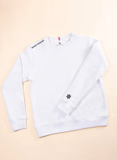 Le Sweat Classique Femme Coton Bio France - Blanc