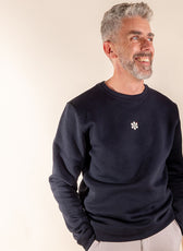 Le Sweat Classique Homme Coton Bio - Marine