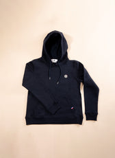 Le Sweat à Capuche Homme en Coton Bio - Marine