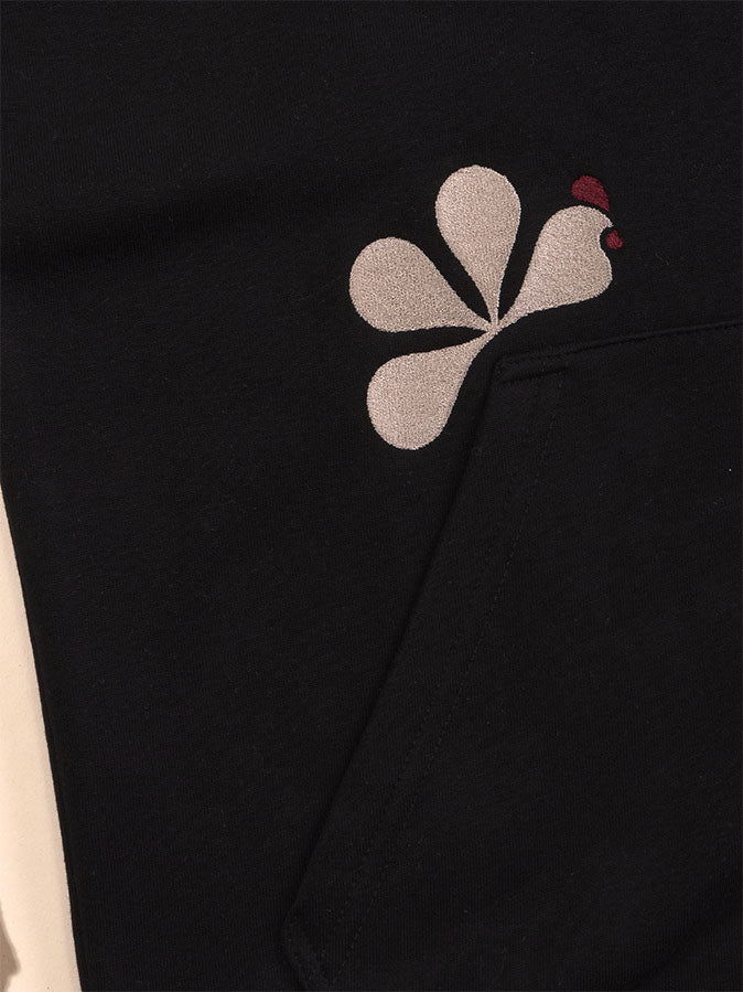 Le Sweat à Capuche Homme Coton Bio France - Noir