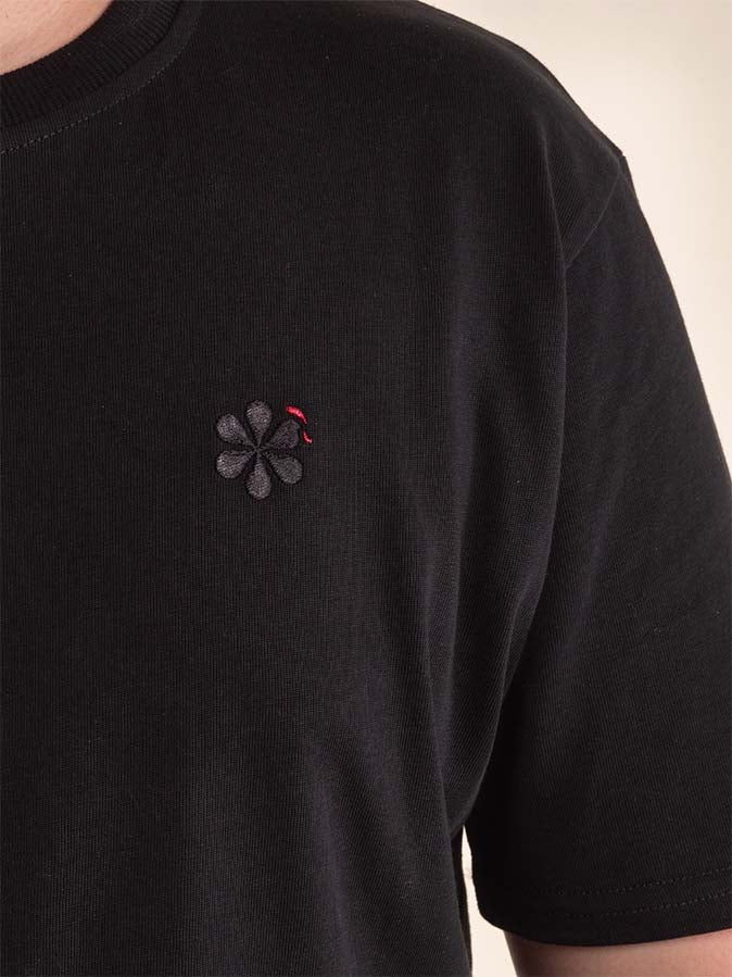 L'indispensable T-Shirt Homme En Coton Bio - Noir