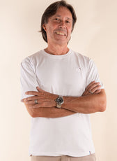 L'indispensable T-Shirt Homme En Coton Bio - Blanc