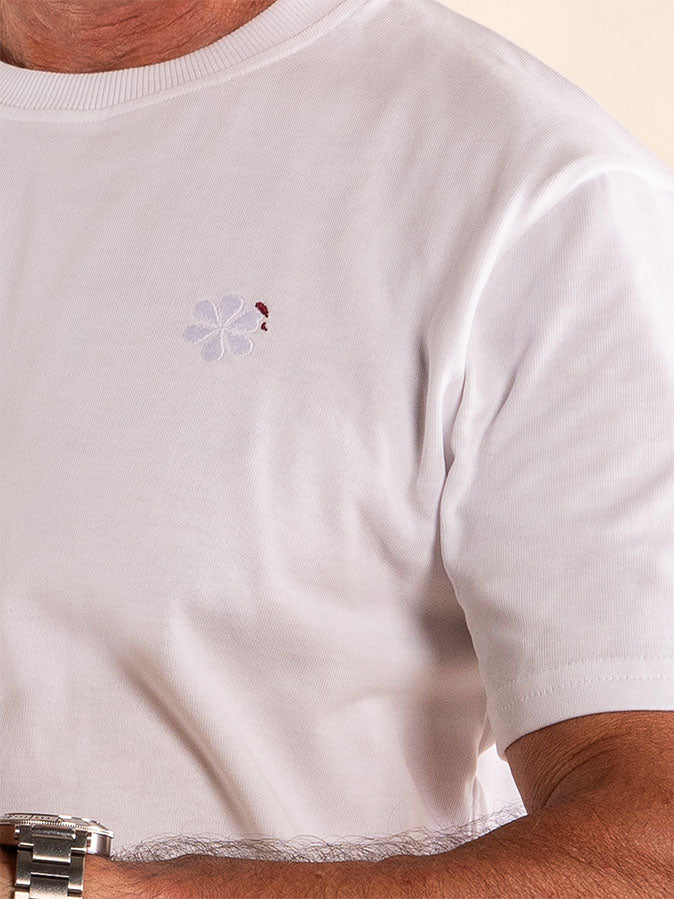 L'indispensable T-Shirt Homme En Coton Bio - Blanc