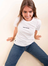 L'incontournable T-shirt Femme en Coton Bio - Blanc