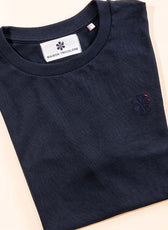 L'indispensable T-Shirt Femme En Coton Bio - Marine