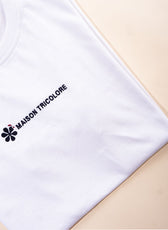 Le Confortable T-shirt Blanc En Coton Bio - Femme