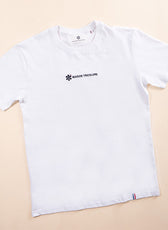 Le Confortable T-shirt Blanc En Coton Bio - Femme