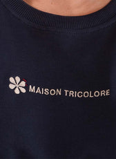 Le Confortable T-shirt Marine En Coton Bio - Homme