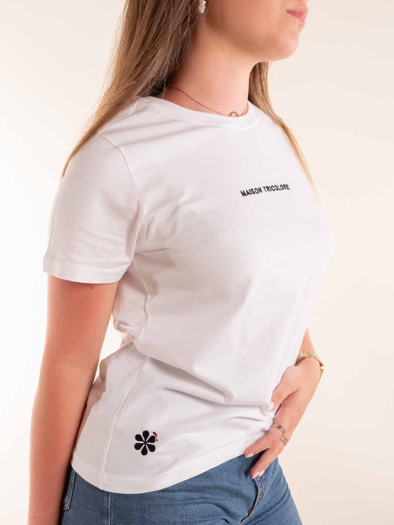L'incontournable T-shirt Femme en Coton Bio - Blanc