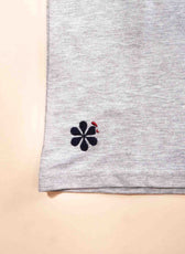 L'incontournable T-shirt Femme en Coton Bio - Gris