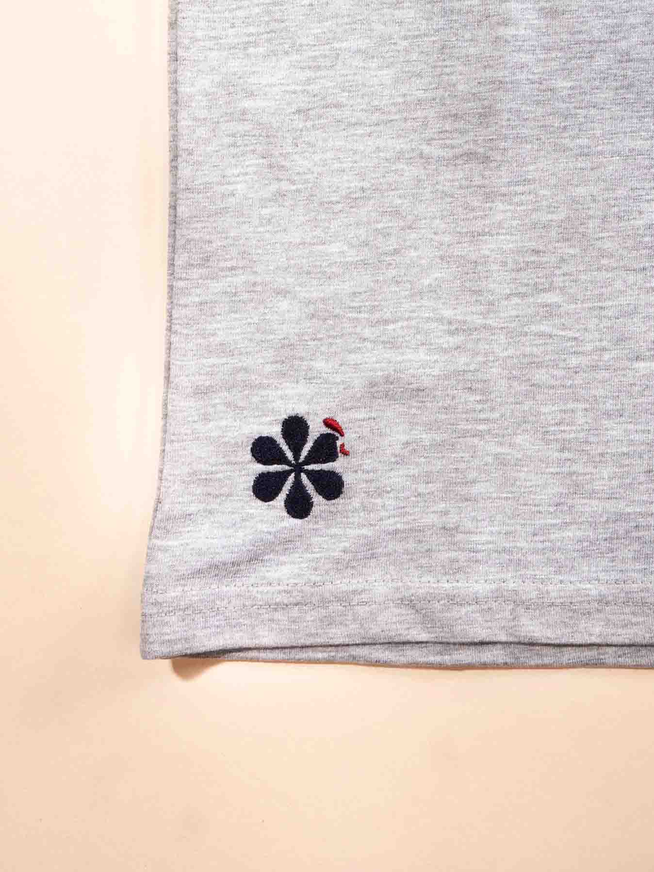 L'incontournable T-shirt Femme en Coton Bio - Gris
