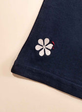 L'incontournable T-shirt Femme en Coton Bio - Marine