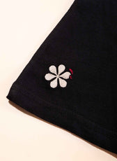L'incontournable T-shirt Femme en Coton Bio - Noir