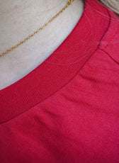 Le Parfait T-Shirt Femme en Coton Bio - Rouge