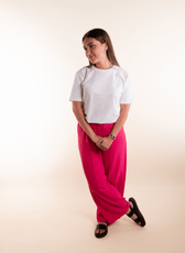 L'indispensable T-Shirt Femme En Coton Bio - Blanc