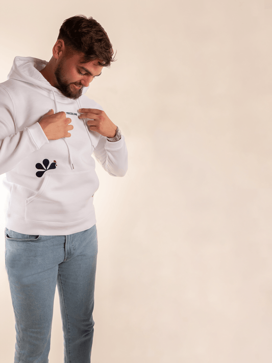 Le sweat à capuche homme - Confortablement Français