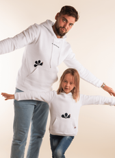Le Sweat à Capuche Homme Coton Bio France - Blanc