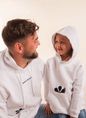 Le Sweat à Capuche Homme Coton Bio France - Blanc