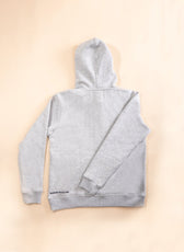 Le Sweat à Capuche Femme En Coton Bio - Gris