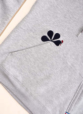 Le Sweat à Capuche Homme Coton Bio France - Gris