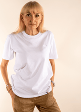 L'indispensable T-Shirt Femme En Coton Bio - Blanc