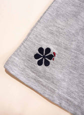 Le Parfait T-Shirt Femme en Coton Bio - Gris