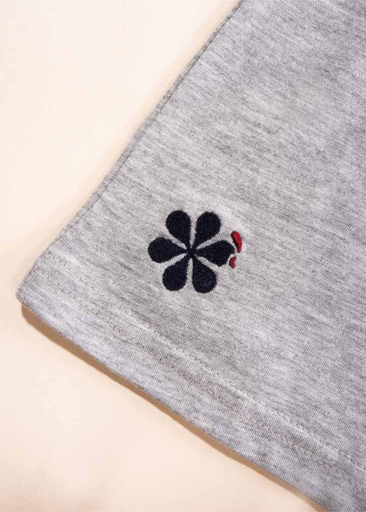 Le Parfait T-Shirt Femme en Coton Bio - Gris